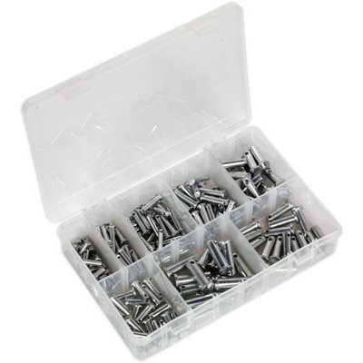 200-Piece Imperial Clevis Pin Set - Versatile Fastener Assortment for DIY and Professional Use