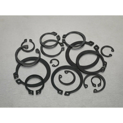 200-Piece Metric Circlip Assortment Set for Internal and External Applications