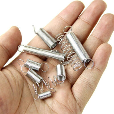 200 pieces spring assortment tension springs Various small tension and ...