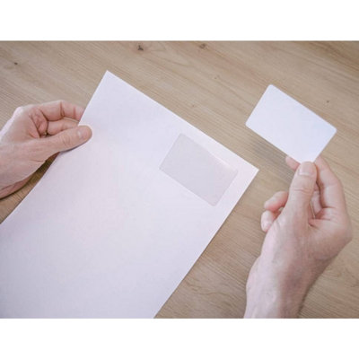 200 Sheets A4 Self Adhesive Plain White Sticky Postage Address Labels 6 ...