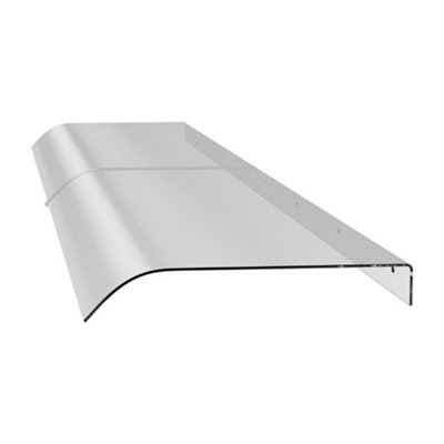 200 x 40 cm Awning for Door Window Exterior Front Door Overhang Awning Window Door Cover for Rain Sunlight Protection - 4