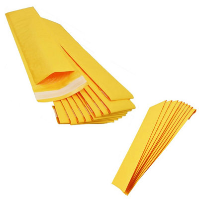 200 x Gold Number Plate Envelopes (530x130mm)