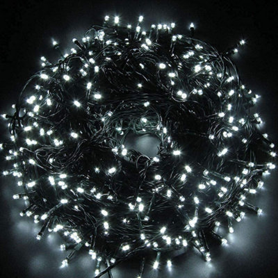 2000 Cool White LEDs Multifunction Timer Outdoor String Fairy Lights 200M