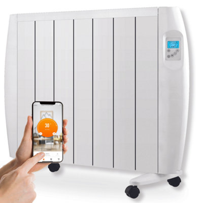 2000W (2kW) Ceramic Electric Panel Radiator: Portable u0026 Wall Mountable |  DIY at Bu0026Q
