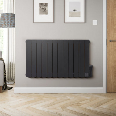 2000W Electric Oil Filled Radiator Space Heater with 3 Heat Settings Modes and LED Screen Black Price Comparisons | Compare The Build