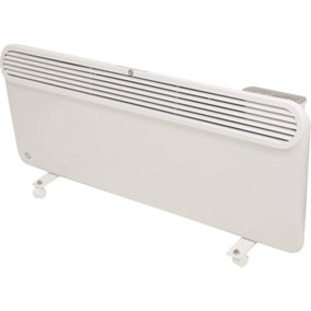 2000W Floor or Wall Mounted Electric Panel Heater - Slimline Silent Energy Efficient Home, Office or Conservatory Radiator