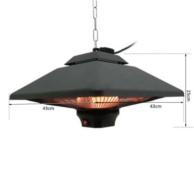 2000W Hanging Halogen Outdoor Patio - 4