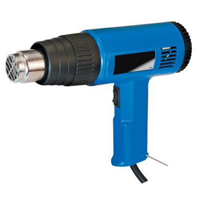 2000W Hot Air Gun 600 degree Max Drying Stripping Paint 4 Nozzles & Paint Scraper