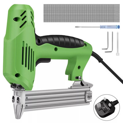 2000W Nail Gun Staple Corded Electric Heavy Duty Stapler Nailer With ...