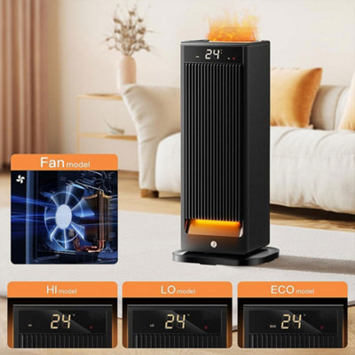 Alg 500w Space Heater, Ptc Ceramic Fan Heater, Portable Home Heater, Electric Heater, Smart