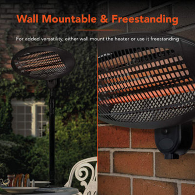 2000W Quartz Heater - 3 heat settings - 5