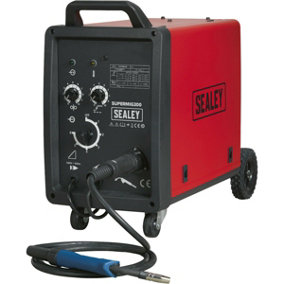 200A MIG Welder - Forced Air Cooling System - Non-Live Euro Torch - 230V Supply