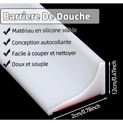 Bande De Rétention D'eau Pour Sol De Salle De Bain Semi- Joint De