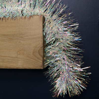 2m (6.5ft) Tnsel Chrstmas Tree Decoratons Xmas Garland | EBay