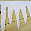 200cm x 30cm Christmas Artificial White Icicle Snow Draping Garland