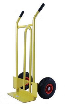 200kg Capacity Solid Toe Sack Truck - with Pneumatic Wheels