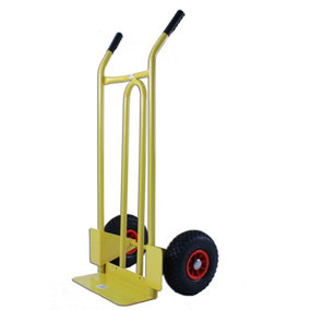 200kg Capacity Solid Toe Sack Truck with Pneumatic Wheels