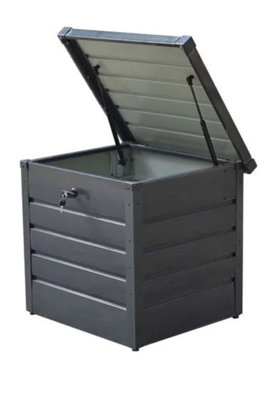 200L Extra Strong Metal garden Storage Box - 3