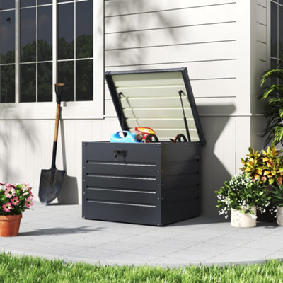 200L Lockable Metal Outdoor Garden Storage Box
