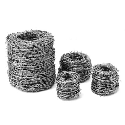 200m Barbed Wire Garden Fencing Security Roll Anti Cat Fox