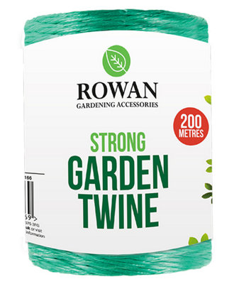 200m Garden Rope Roll Rot Resistant Climbing Plant Tying Training Support Twine