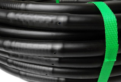 200m of garden automatic watering irrigation dripping pipe/soaker hose/porous/leaky pipe