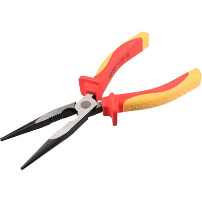 Insulated Pliers Set 3-Piece Insulated Electrician Pliers Set 1000v Vde Certified Professional Tools 376603