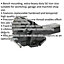 200mm Bench Mountable Mechanics Vice - 200mm Jaw Opening - Fixed Base