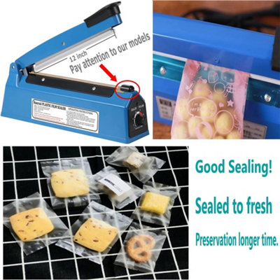 200mm Handheld Sealing Machine Impulse Heat Sealer Plastic Bag Seal ...