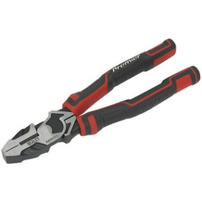 200mm High Leverage Combination Pliers - Serrated Jaws - Corrosion Resistant
