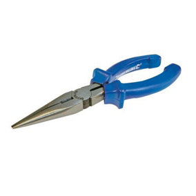 200mm Long Nose Pliers Slip Guards Serrated Jaws