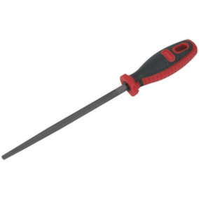 200mm Square Engineers File -Double Cut Coarse File - Comfort Grip Handle