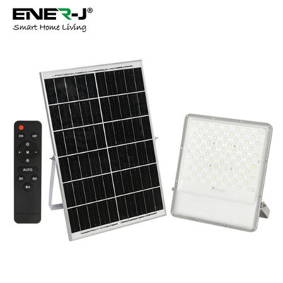 200W LED Floodlights with Solar Panel IP65 Waterproof with Remote Control