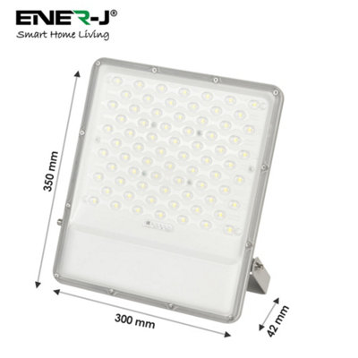 200W LED Floodlights with Solar Panel IP65 Waterproof with Remote Control
