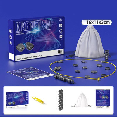 2024 Magnetic Game With String Set, Magnetic Chess Game For Kids And ...