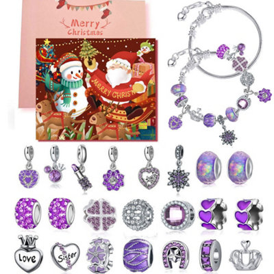 2025 Christmas Women Necklace Blind Box Advent calendar jewelry set ...