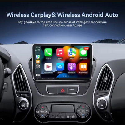 Adattatore Wireless CarPlay 2025 | Plug &amp; Play, 5GHz, Per Auto Con CarPlay Cablato, Con Cavi USB A E USB C