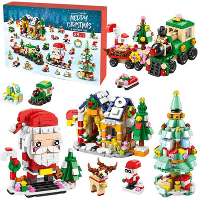 2026 Advent Calendar, 24 Days Christmas Countdown with Train Santa ...