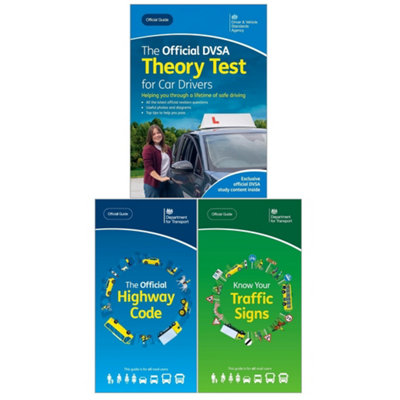 2026 Driving Theory Test Collection 3 Books Set Pack: The Official DVSA ...