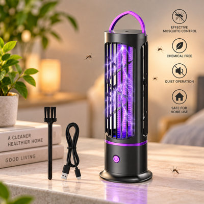 B&Q Electric Rechargeable Mosquito Killer Lamp - Bug Zapper Uv Light