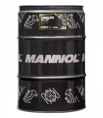 208L Mannol Fully Synthetic Engine Oil Longlife 3 5w30 LL-04 AUDI VW 504/507 C3