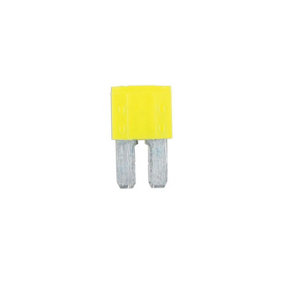 20amp LED Micro 2 Blade Fuse 5 Pc Connect 37151