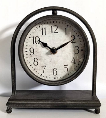 20CM TABLE TOP CLOCK ON A STAND