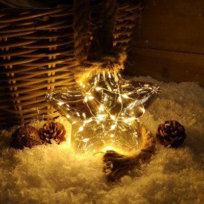 Warm white deals star window lights