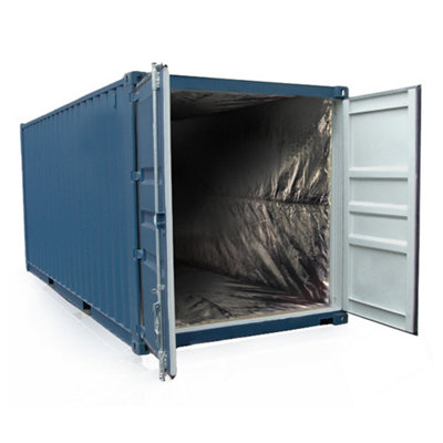 20FT Shipping Container Insulation Kit. Protects goods whilst in Storage.