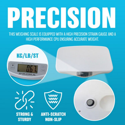 20KG Electronic Baby Weighing Scale Infant Pet Bathroom Toddler Digital Home New - 6