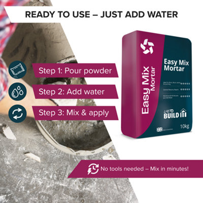 20kg Mortar Mix Ready Mixed by Laeto Build It - FREE DELIVERY INCLUDED - 4