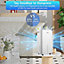 20L Day Dehumidifier for Home with Digital Humidity Display & 24 Hour Timer