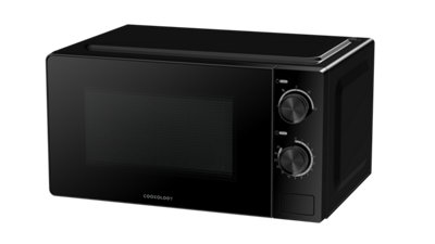 20L Freestanding Microwave Oven with Mechanical Controls 700W - Black