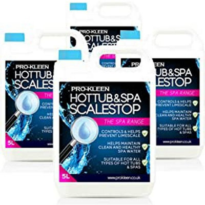 20L of ProKleen ScaleStop Hot Tub & Spa Descaler Limescale Removal